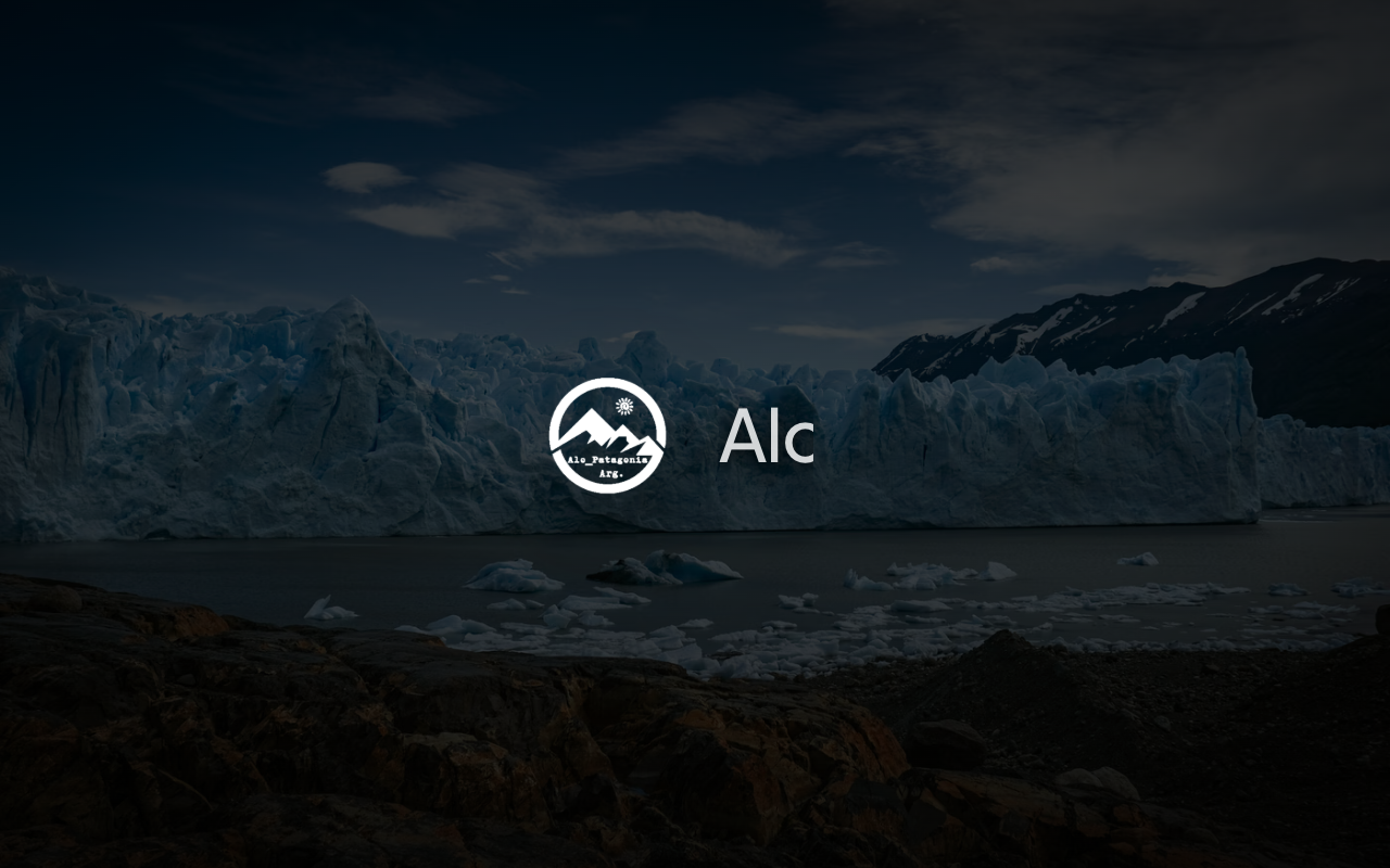 Preview del sitio Alo Patagonia